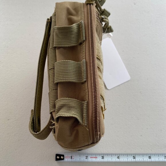 Tactical Belt Pouch With Molle Attachments Heavy-Duty Multipurpose Organizer Bag - Picture 4 of 5